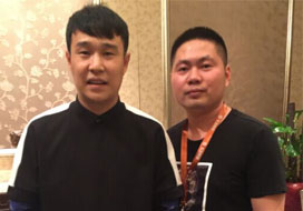 广州聚鑫汇与明星合影